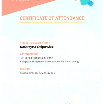 certyfikaty dermatologia i wenerologia katarzyna osipowicz str02 certyfikaty dermatologia i wenerologia katarzyna osipowicz str02