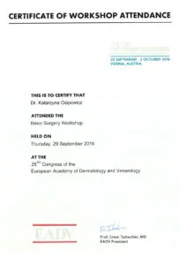 certyfikaty dermatologia i wenerologia katarzyna osipowicz str03