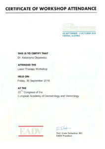 certyfikaty dermatologia i wenerologia katarzyna osipowicz str05