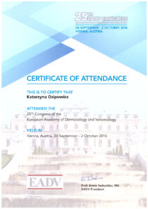 certyfikaty dermatologia i wenerologia katarzyna osipowicz str06