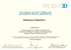 certyfikaty dermatologia katarzyna osipowicz str04