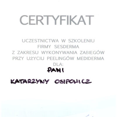 certyfikaty medycyna estetyczna katarzyna osipowicz str01 certyfikaty medycyna estetyczna katarzyna osipowicz str01