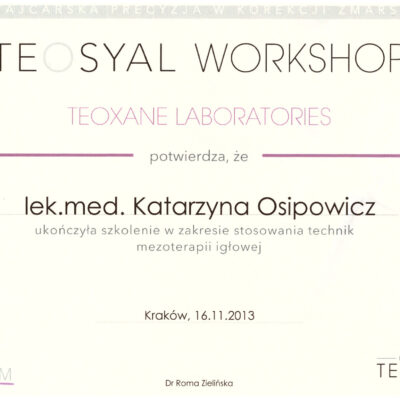 certyfikaty medycyna estetyczna katarzyna osipowicz str03 certyfikaty medycyna estetyczna katarzyna osipowicz str03
