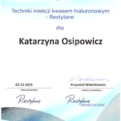 certyfikaty medycyna estetyczna katarzyna osipowicz str20 certyfikaty medycyna estetyczna katarzyna osipowicz str20