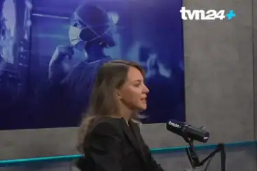 Dr hab. Katarzyna Osipowicz w studiu podcastu Wywiad Medyczny TVN24+ - rozmowa o mitach o przeszczepie włosów